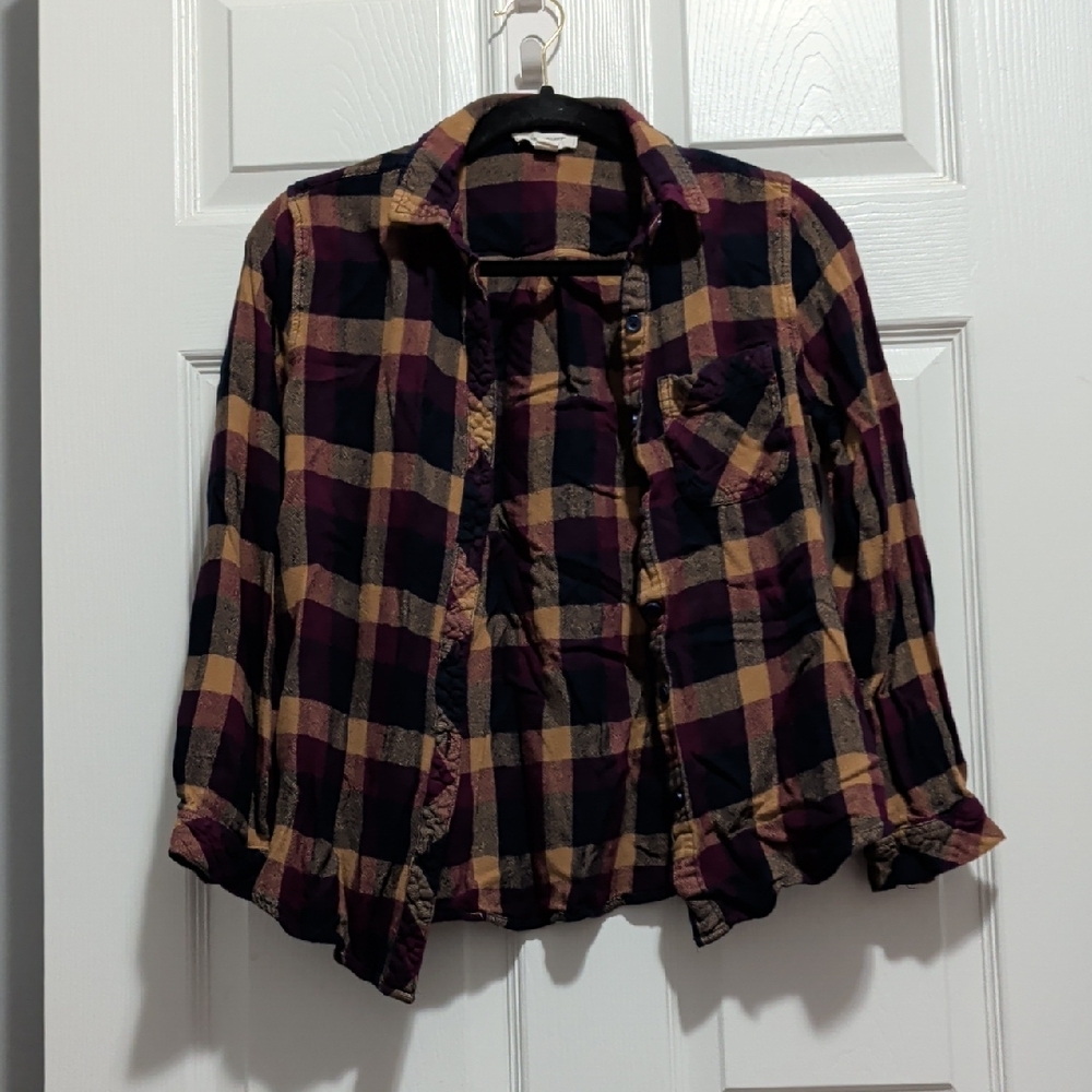 Multicolor Plaid Shirt